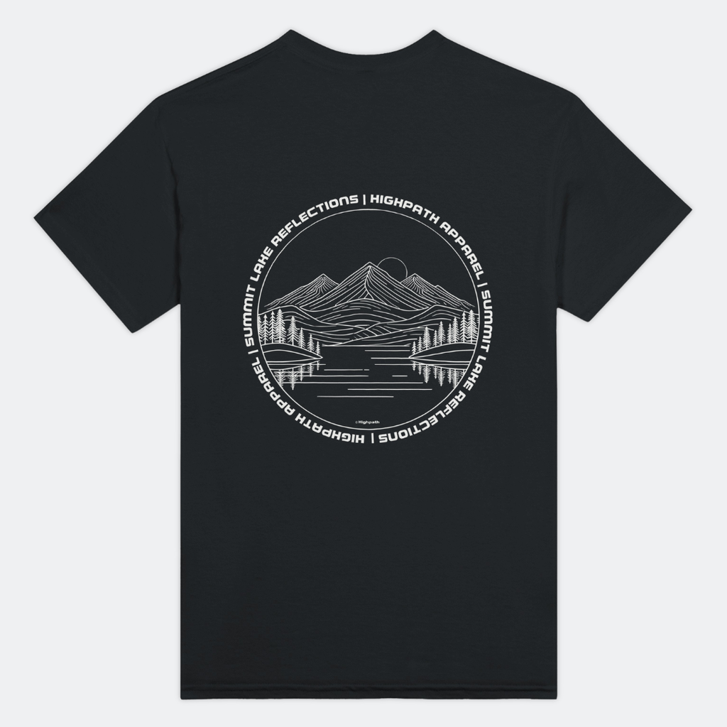 Summit Lake Tee - Black