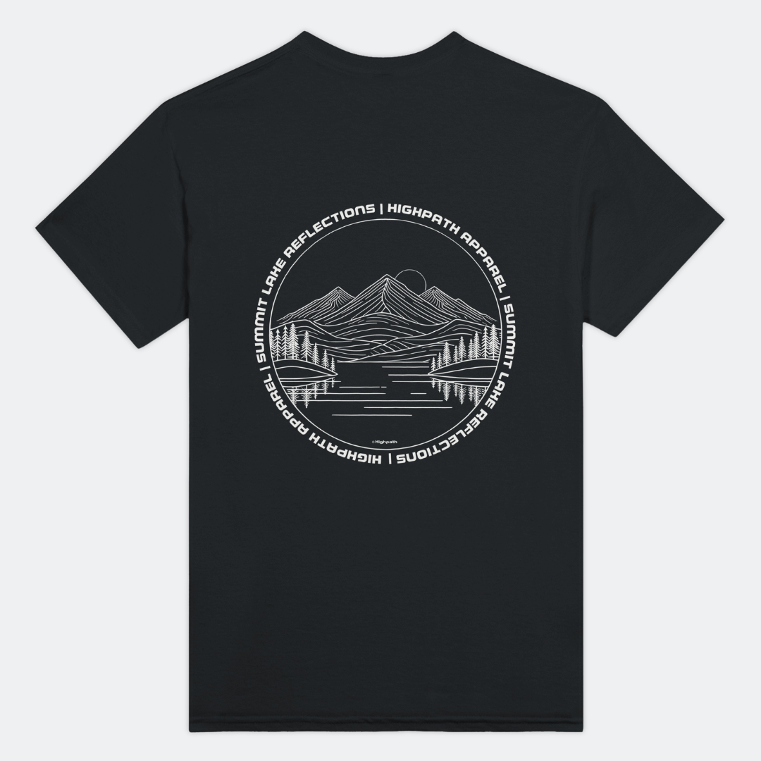 Summit Lake Tee - Black