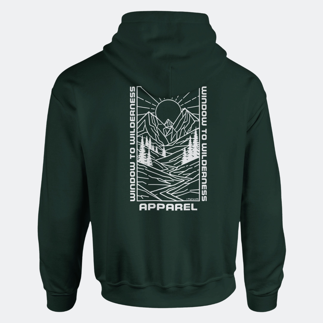 Wilderness Hoodie - Forest Green