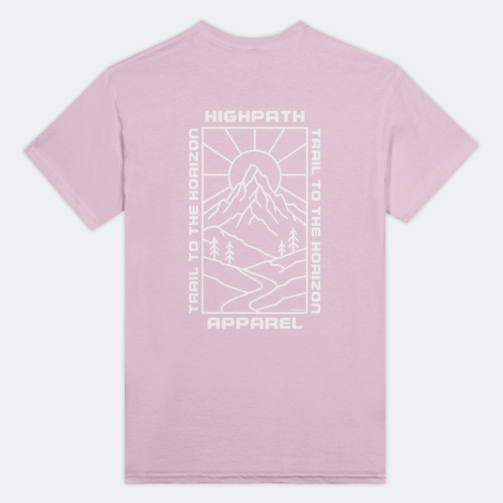 Horizon Tee - Light Pink